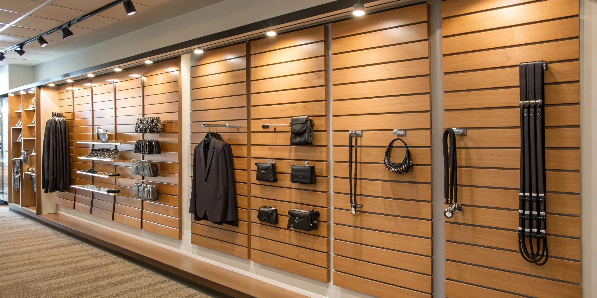 slatwall display
